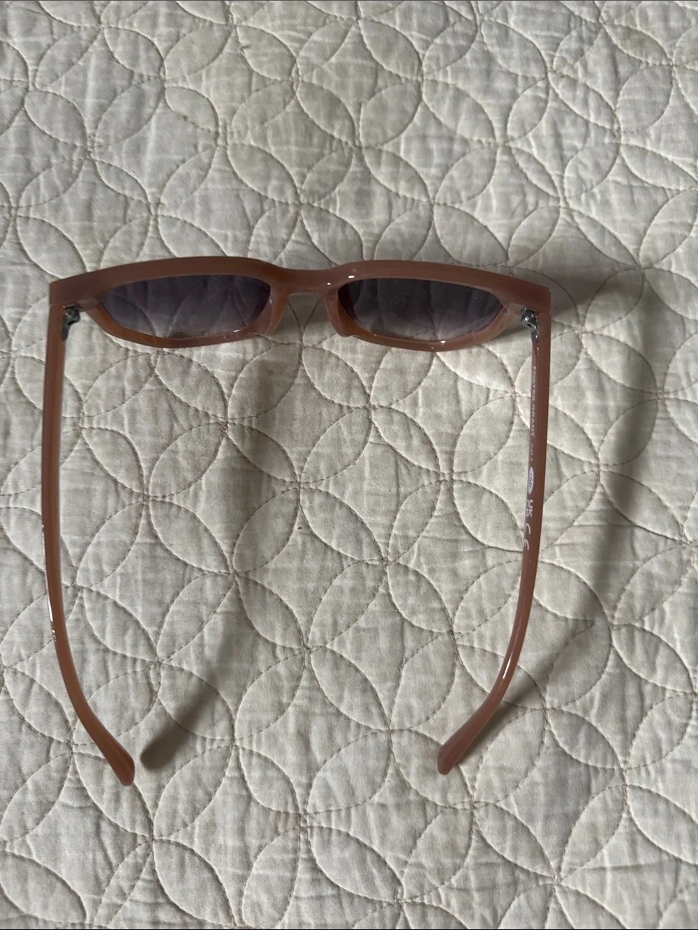Foster Grant Women’s Sunglasses — Matte mauve Frame with Dark Gradient Lenses